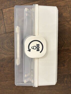 3 tier storage box- white. NEW